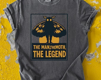 Mothman T-Shirt: Retro Cryptidcore Tee - Urban Legend Gift
