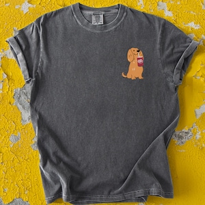 Dachshund Shirt Pepper Dog - Funny Dachshund T-Shirt, Cartoon Dachshund Tee, Cute Dog Shirt, Dachshund Dad Gift, Soda Lover Shirt