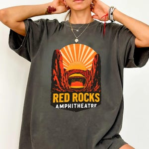 Red Rocks Amphitheatre T-Shirt: Retro Colorado Music Venue Tee