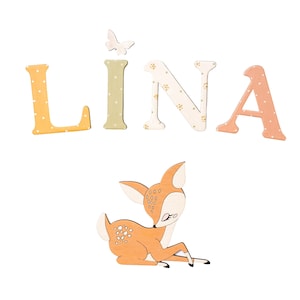 Signo de nombre de madera, Letras de madera, Signo de nombre, Letras de guardería, Habitación para bebés, Letras de nombre personalizadas, Habitación de bebé, Nombre de letras de madera