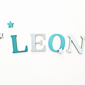Letras de madera, Letras de puerta, Cartas de guardería, Habitación para bebés, Signo de nombre de madera, Letras de madera, Signo de nombre, Letras de guardería