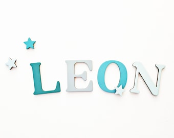 Lettere di legno, Lettere di porta, Lettere per l'asilo nido, Baby Room, Insegna del nome in legno, Lettere di legno, Insegna del nome, Lettere per l'asilo nido