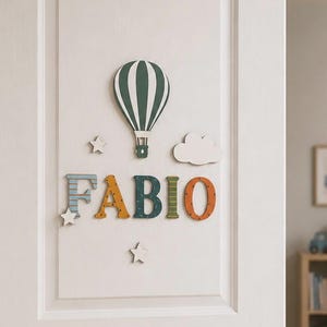 "Personalisierte hölzerne Name Sing für Kinderzimmer, benutzerdefinierte Baby Room Decor, Kids Schlafzimmer Tür Sing."