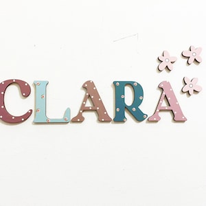 Signo de nombre de madera, Letras de madera, Signo de nombre, Letras de guardería, Letras de nombre personalizadas, Habitación de bebé, Nombre de letras de madera, Nombre para puerta