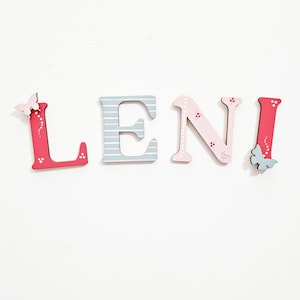 Letras de madera, Signo de nombre, Letras de guardería, Letrero de puerta Niños, Letras de puerta, Nombre de madera de guardería, Signo de nombre de madera, Nombre de letras de madera Nombre