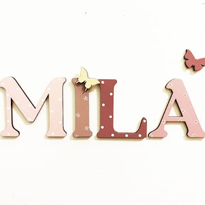 Letrero de madera con nombre, Letras de madera, Letrero con nombre, Letras para guardería, Letras con nombre personalizadas, Habitación de bebé, Nombre con letras de madera, Nombre para puerta