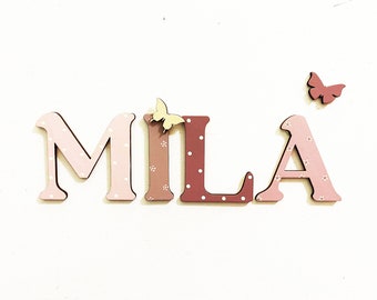 Wooden name sign, Wooden   letters, Name sign, Nursery letters,  Personalized Name letters, Baby Room, Wooden letters name, Name for Door