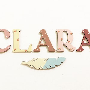 Signo de nombre de madera, Letras de madera, Signo de nombre, Letras de guardería, Letras de nombre personalizado, Habitación para bebés, Nombre de letras de madera, Nombre para puerta