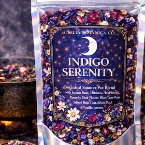 Aromatic Simmer Pot Blend - Botanical Stovetop Potpourri and Natural Home Fragrance - Self Care Ritual & Housewarming Gift