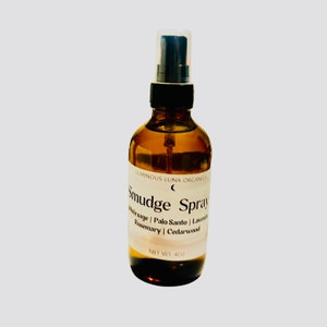 Smudge Spray | Smokeless Smudge | Cleanse Space | Remove negative energy | Crystal Infused | Spiritual Healing | Gift Idea