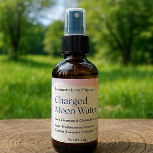 Celestial Aura Mist | Aura Cleansing & Chakra Balancing Spray, Moon Water |  | Intention | Meditation | Raise your vibration | Purify Space