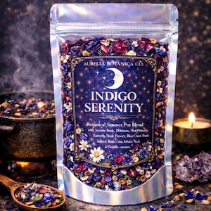 Aromatic Simmer Pot Blend - Botanical Stovetop Potpourri and Natural Home Fragrance - Self Care Ritual & Housewarming Gift