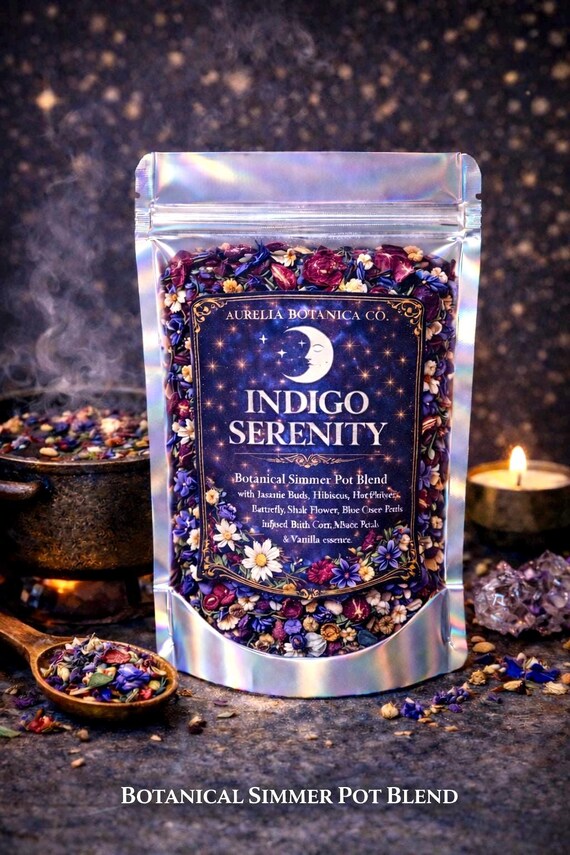 Simmer Pot Blends | Botanical Stovetop Potpourri | Natural Herbal Home Fragrance | Aromatic Simmer Bags | Housewarming Gift