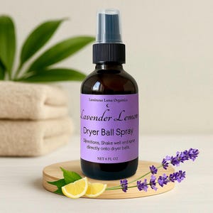 Linen and Laundry Scent Boost – All-Natural Dryer Ball & Linen Spray Duo | Refresh and Revitalize Your Fabrics | Scent Variations