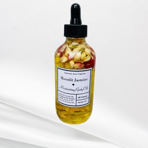 Jasmine Body Oil | Multi Use Oil | Soft Skin | Moisturizing | Hydrating | Quick Absorbing | All Natural | Cold Pressed and Unrefined Oils