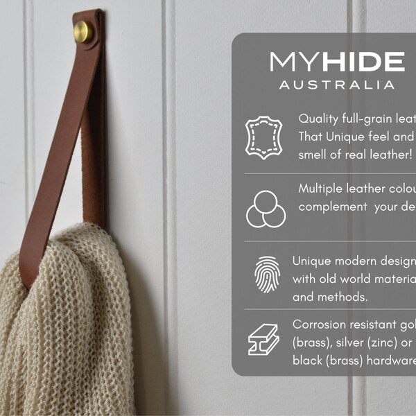 Leather Wall Hanging Etsy