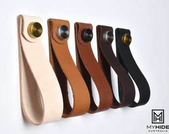 leather wall hanging strap | Leather Loop | wall hook | Macrame Hanger
