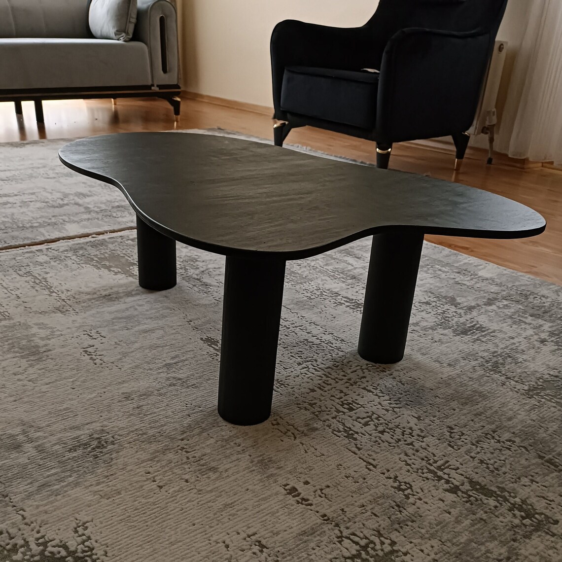 Wooden Modern Coffee Table Wood Coffee Tablewooden Modern Etsy