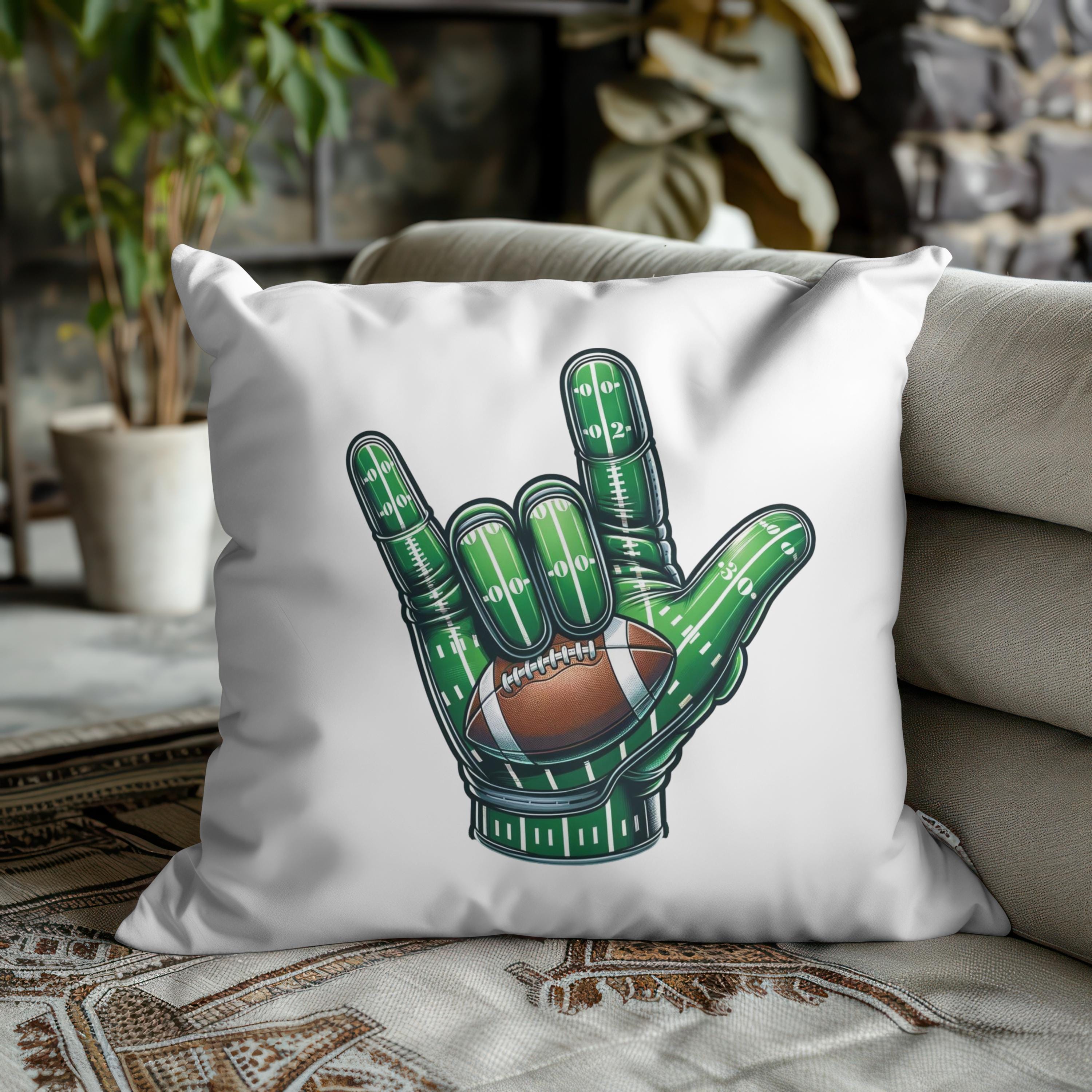 Football ASL I Love You Hand Sign PNG, Asl Hand, Asl Sublimation ...