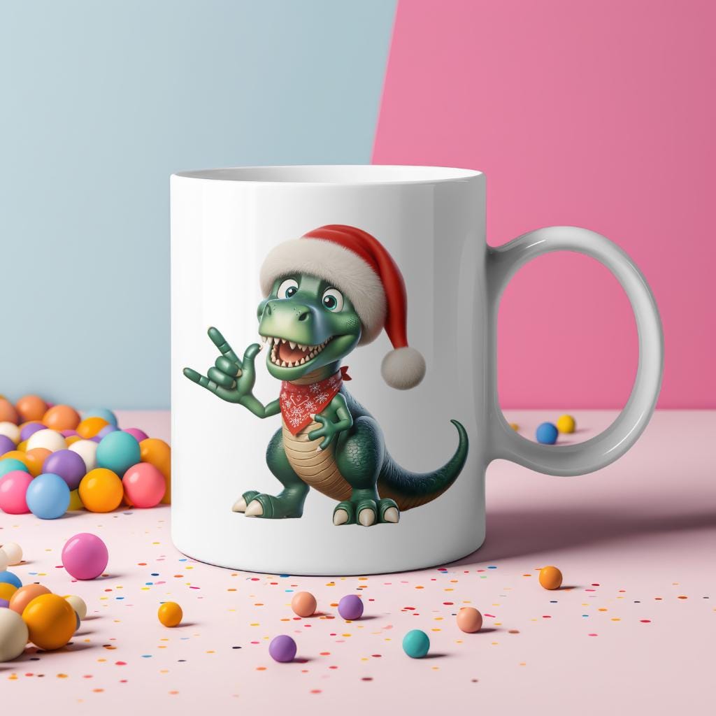 T-rex Png, Tyrannosaurus Rex Clipart, T Rex Dinosaur Png, ASL Christmas ...