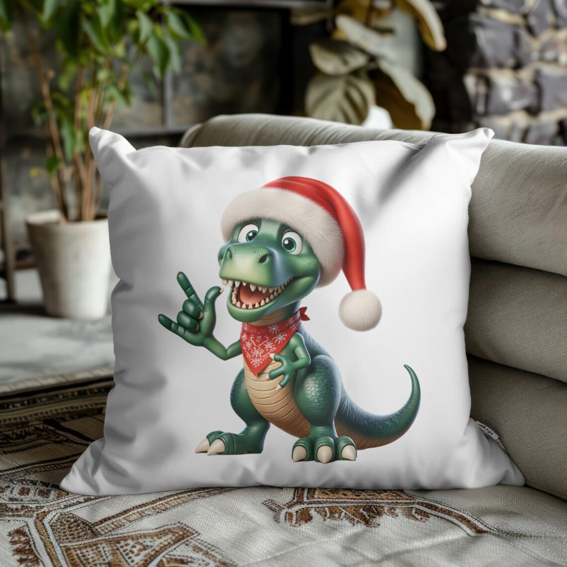 T-rex Png, Tyrannosaurus Rex Clipart, T Rex Dinosaur Png, ASL Christmas ...