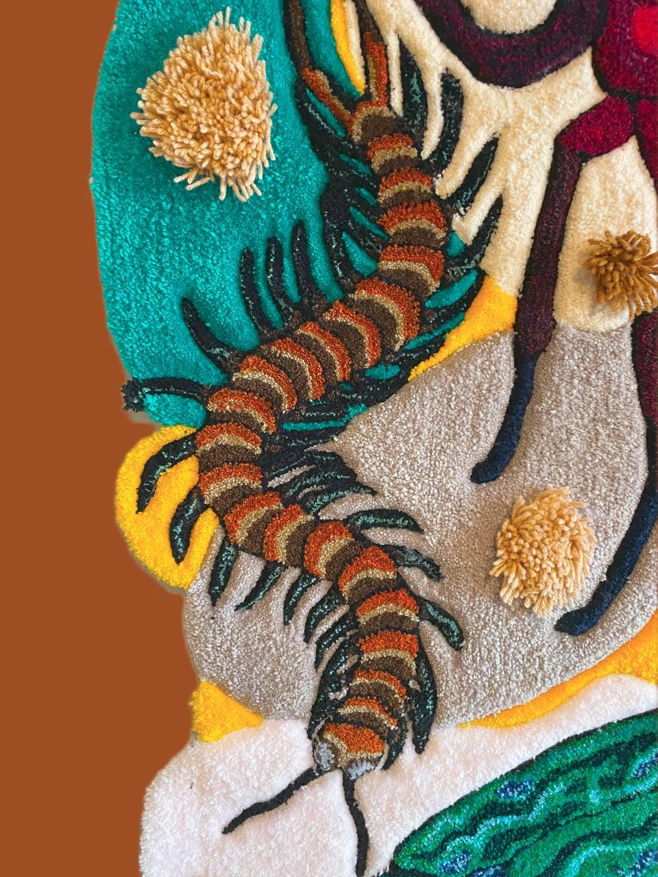 Insect Rug Children Bug Rug Kids Carpet Insects Moth Spider Fly Isopod Centipede - Etsy