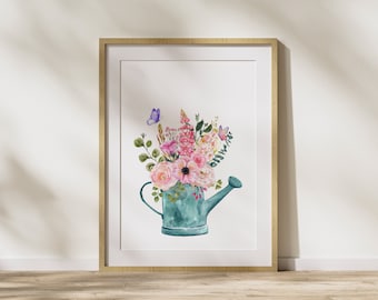 Spring Prints, Spring Printable, Spring Wall Art, Spring Decor, Floral Art, Floral Decor, Flower Wall Art, Flower Prints, Floral Prints