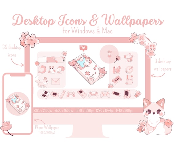Tumblr Kawaii Pink Cute - Aesthetic Flower Girl Drawing, HD Png