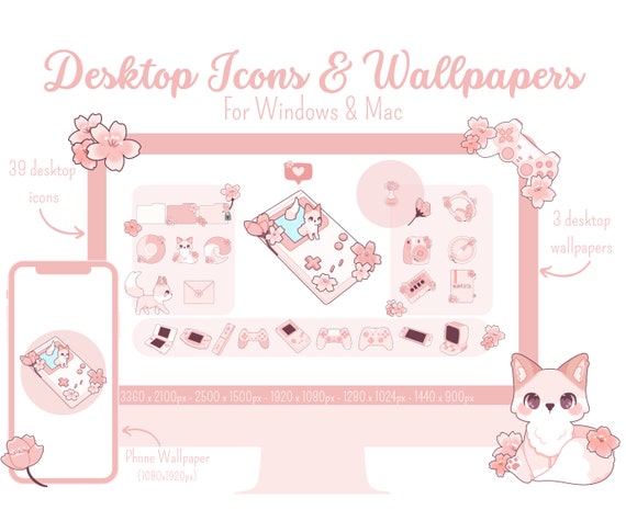 Tumblr Kawaii Pink Cute - Aesthetic Flower Girl Drawing, HD Png