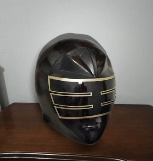 MMPR Gold Zeo Power Ranger Helmet Cosplay 3D Printed Fan Art Etsy UK
