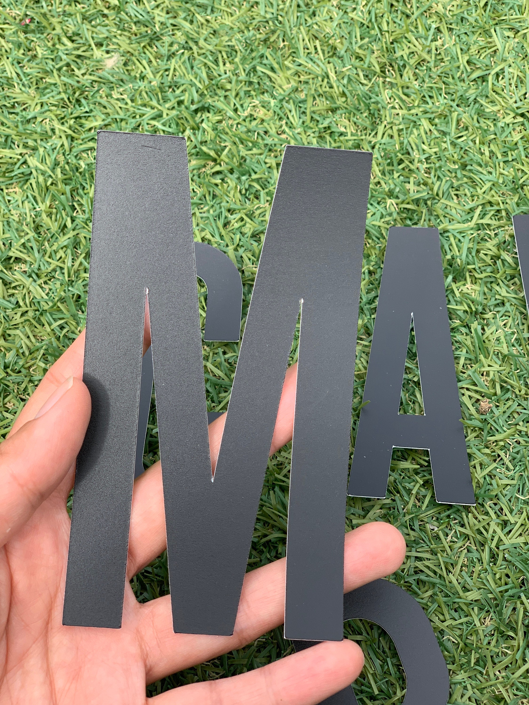 Letters and Numbers 4 Inch Foam Material. Perfect for Customizing