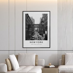 New York City Print Instant Download,Black and White New York Poster,Nyc Wall Art,Nyc Print,Black and White City Poster,United States Print