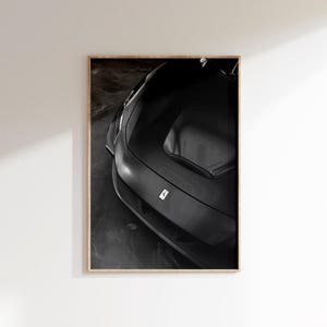 Ferrari F8 Poster Digital Download, Ferrari Wall Art, Black Ferrari Print, Boys Room Decor, Black and White Sport Car Poster, Car Wall Art