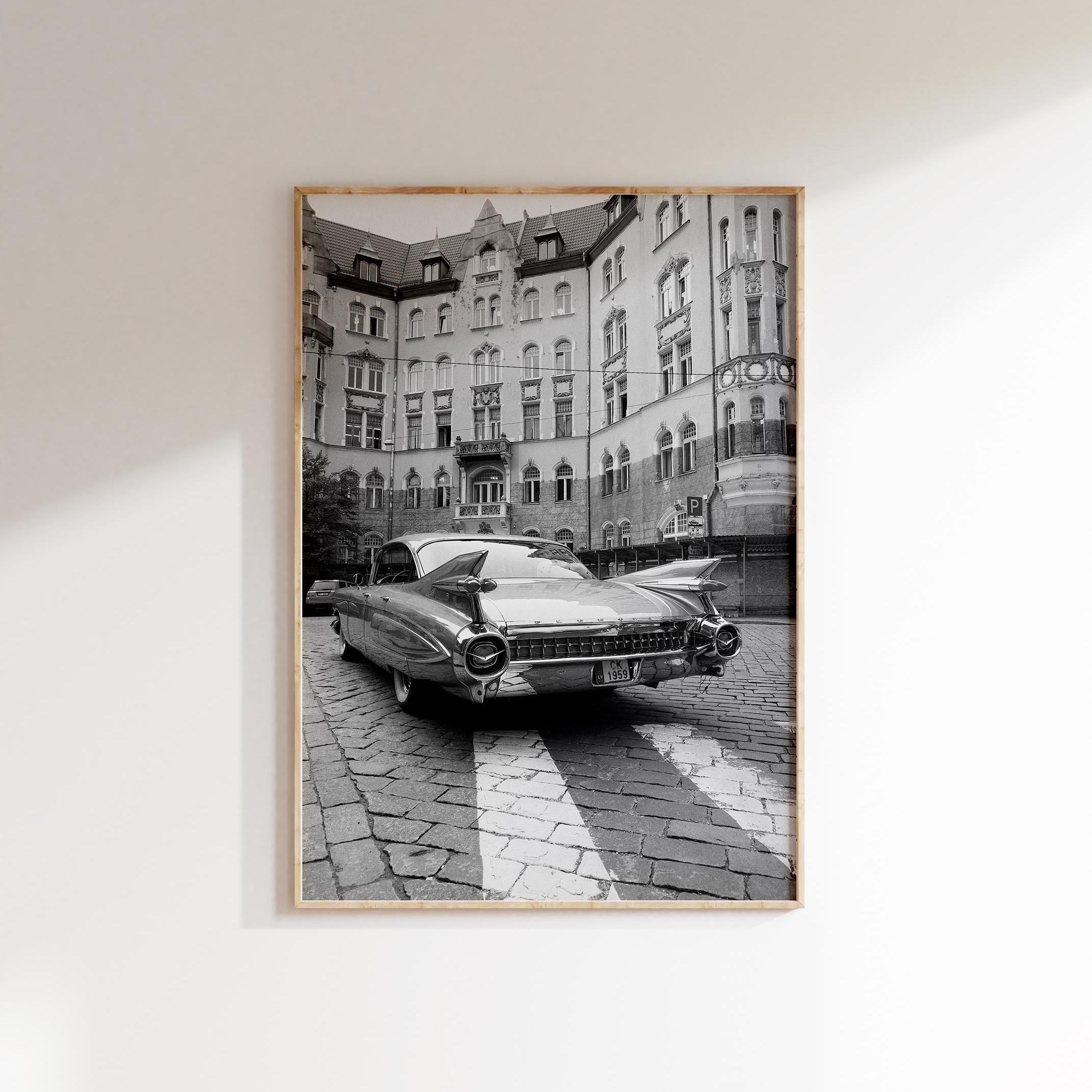 Cadillac 1959 poster - Etsy 日本