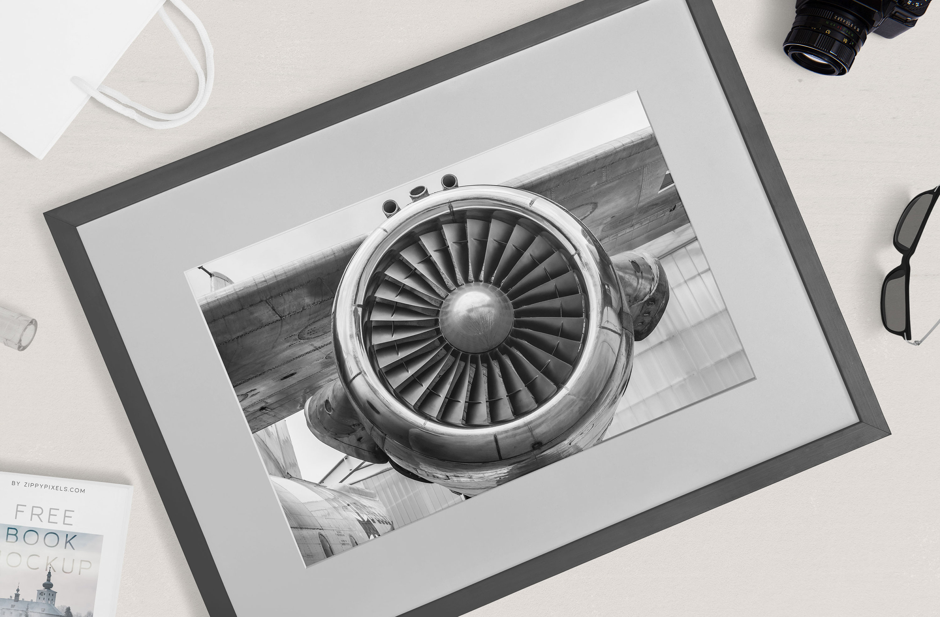 Aircraft Engine Print, Airplane Poster, Aviation Wall Art, Industrial ...
