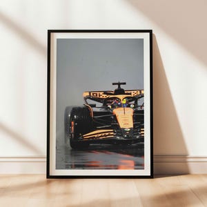 F1 Lando Norris Poster,F1 Mclaren Poster,F1 Wall Art,Formula 1 Racing Print (Digital Download)