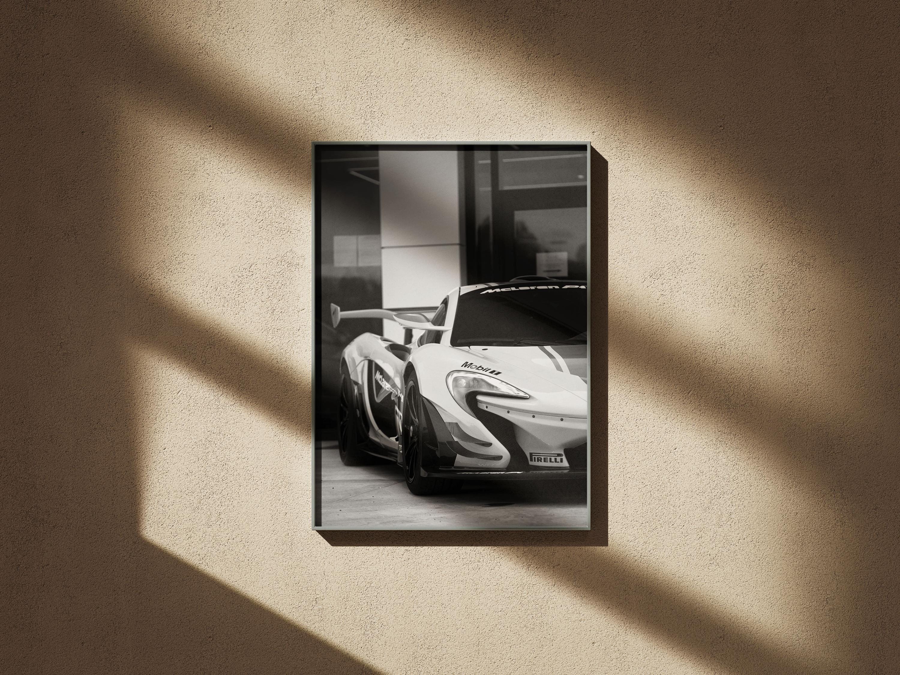 Printable Mclaren Wall Art, Supercar Poster, Car Photography, Man