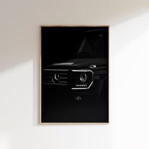Mrcds G Wagon Poster, Mrcds G63 Wall Art, Man Cave Decor (Digital Download