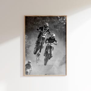 Motocross Race Poster,Digital Download,Motorcycle Print,Motorcycle Wall Art,Motorcycle Digital Art,Dirty Rider Race Photo,Race Wall Art