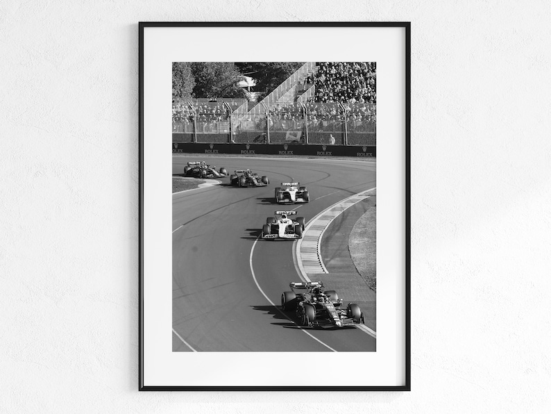Formula One Car Racing Poster Formula Racing Poster, F1 Race Car Photography Print, F1 Wall Art ...
