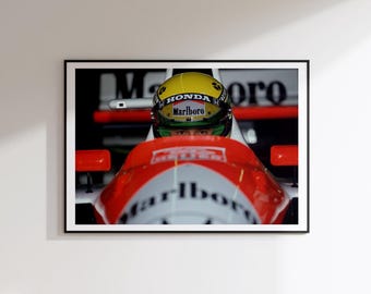希少なヴィンテージ90年代のマルボロF1世界選手権チームアイルトン