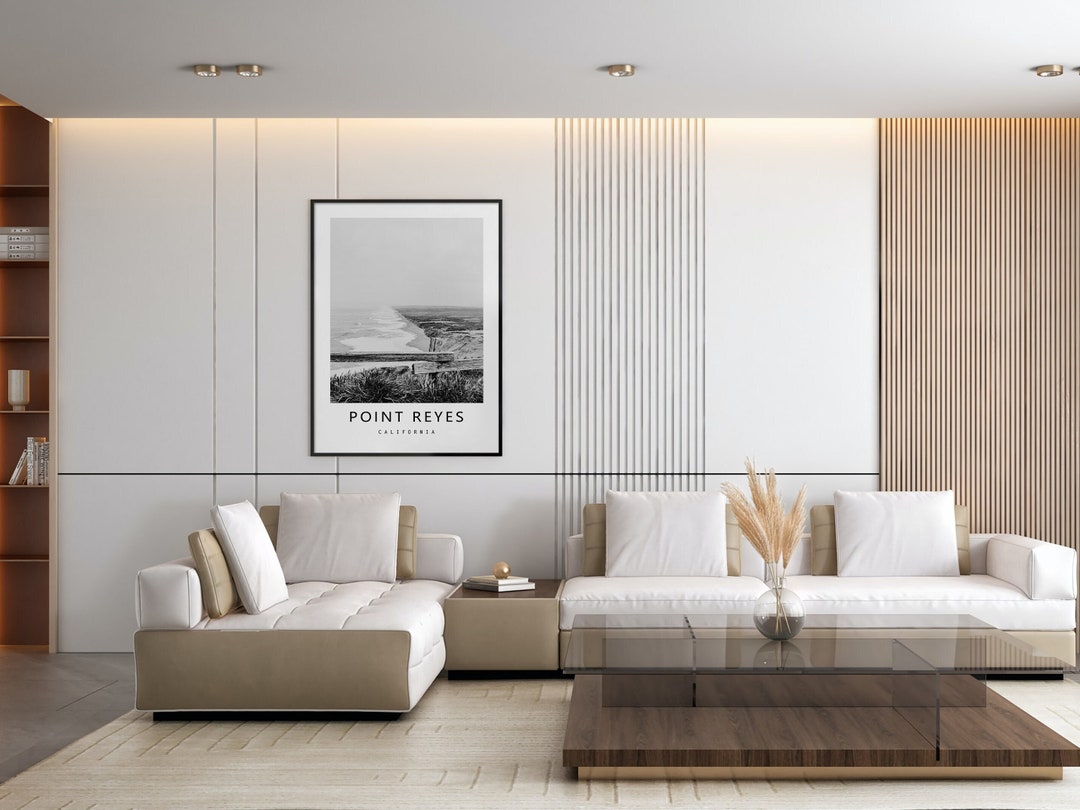 Point Reyes Poster Point Reyes Poster, Coastal Wall Art, California Travel Print, Ocean ...
