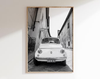 Italian Classic Automotive Print, Vintage Car Poster, Italy Wall Art, Retro Cars (Digital Download)