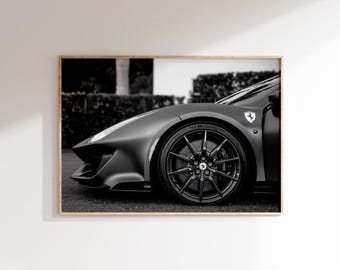 Ferrari 550 Maranello Poster Print | Wall Art | Car Photography - Etsy