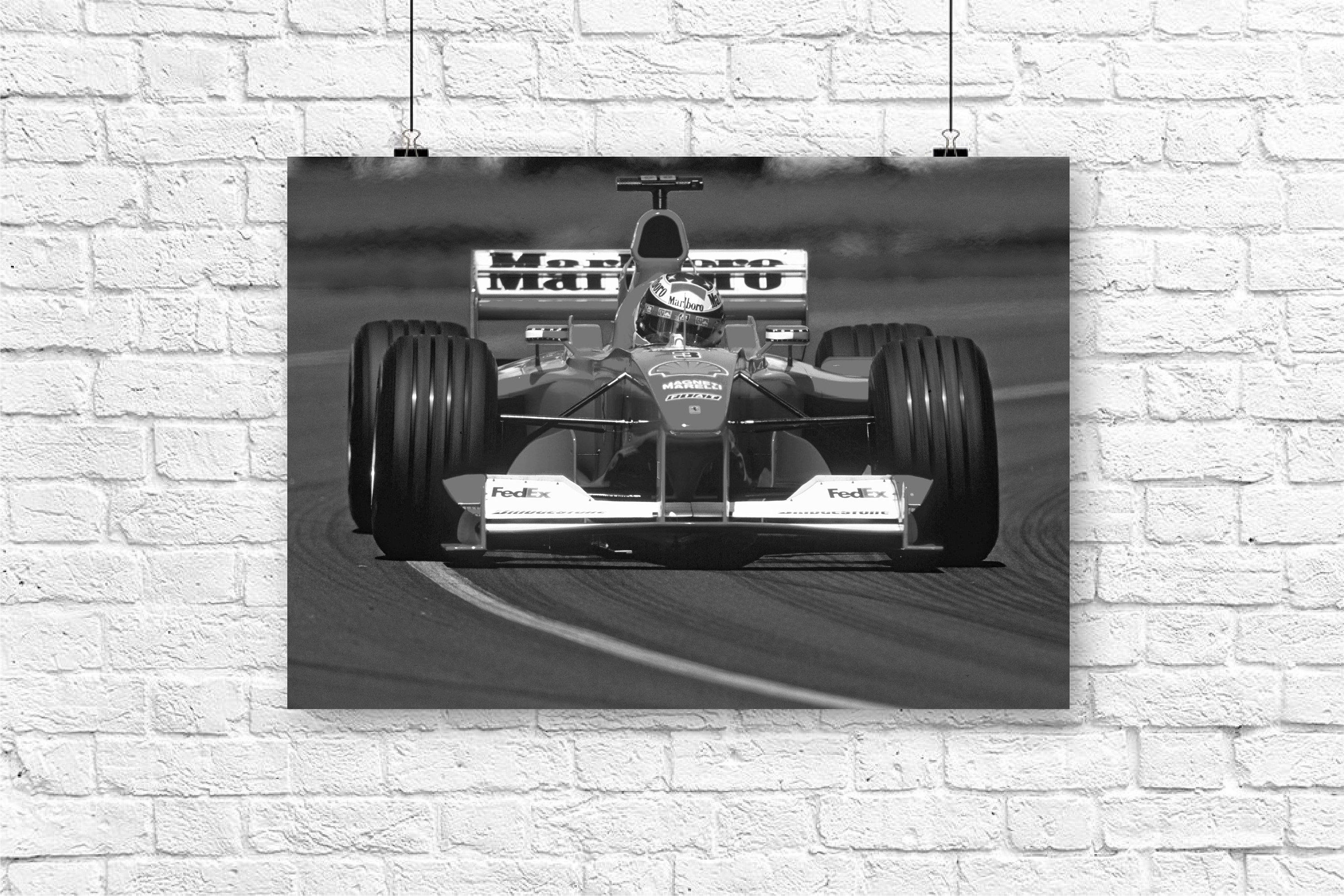 Formula 1 Print Digital Downloadformula 1 Posterf1 Carsrace Etsy