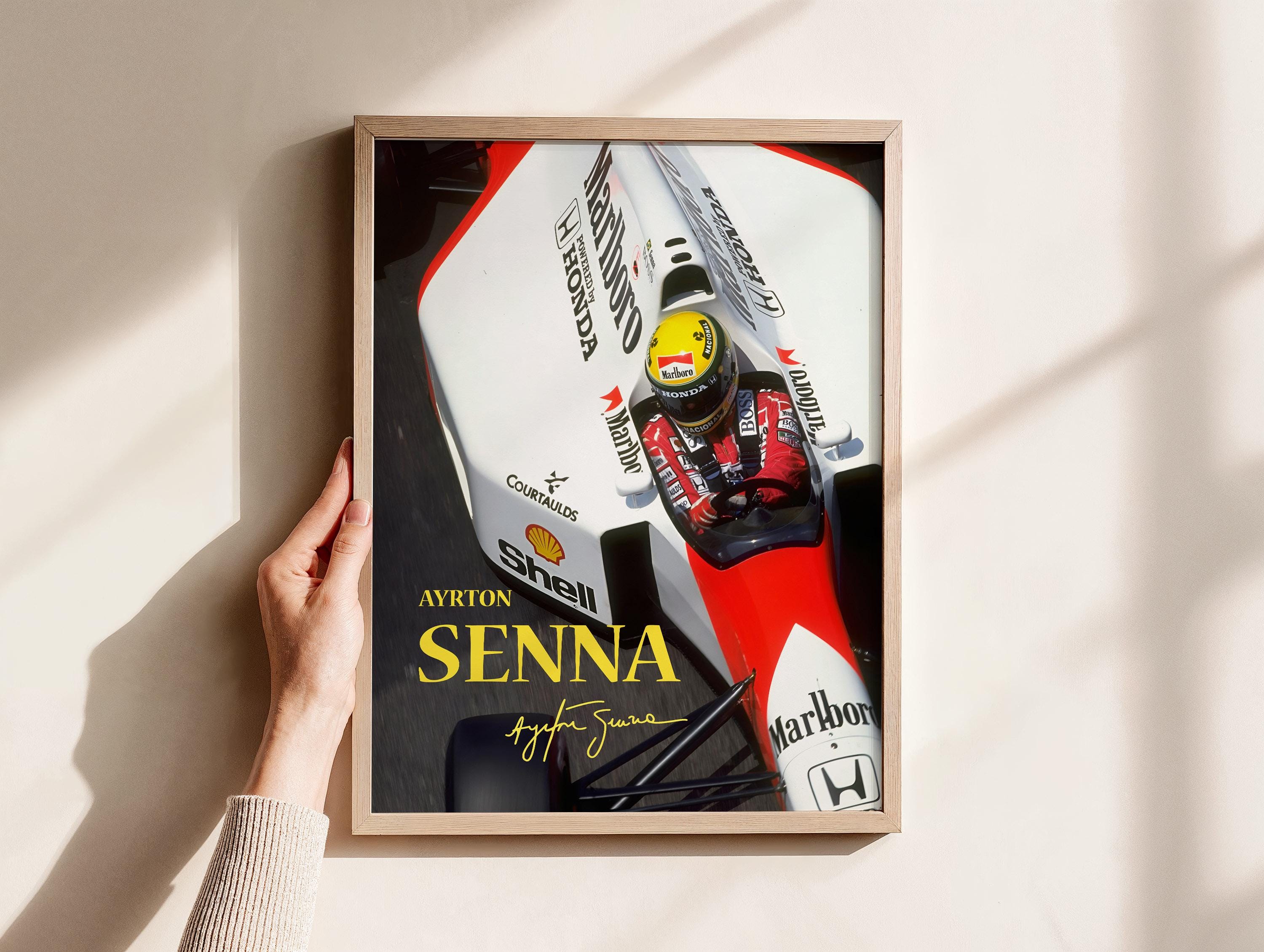 セナ ウォールアート、アイルトン・セナ ポスター、F1 ドライバー