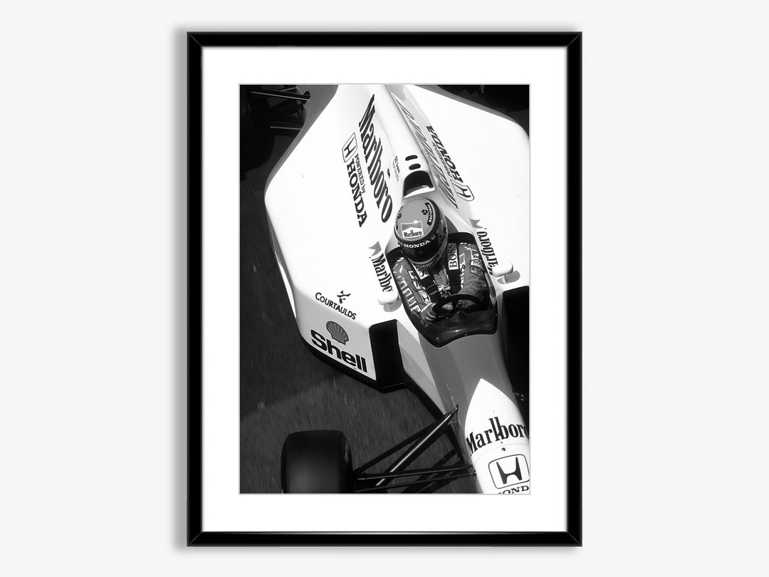 Carte Postale Ayrton Senna - Pilote De F1 - Bon état