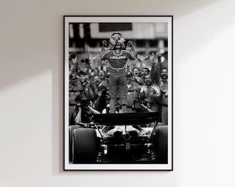 Leclerc Ferrari F1 Poster: Italian GP Winner, Monza Racing Print (Digital Download)