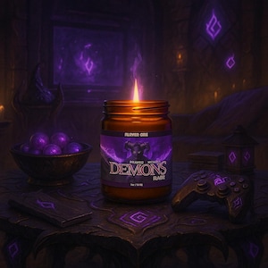 Demons Rage - World of Warcraft Inspired Candle