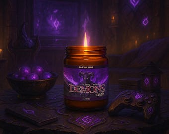 Demons Rage - World of Warcraft Inspired Candle